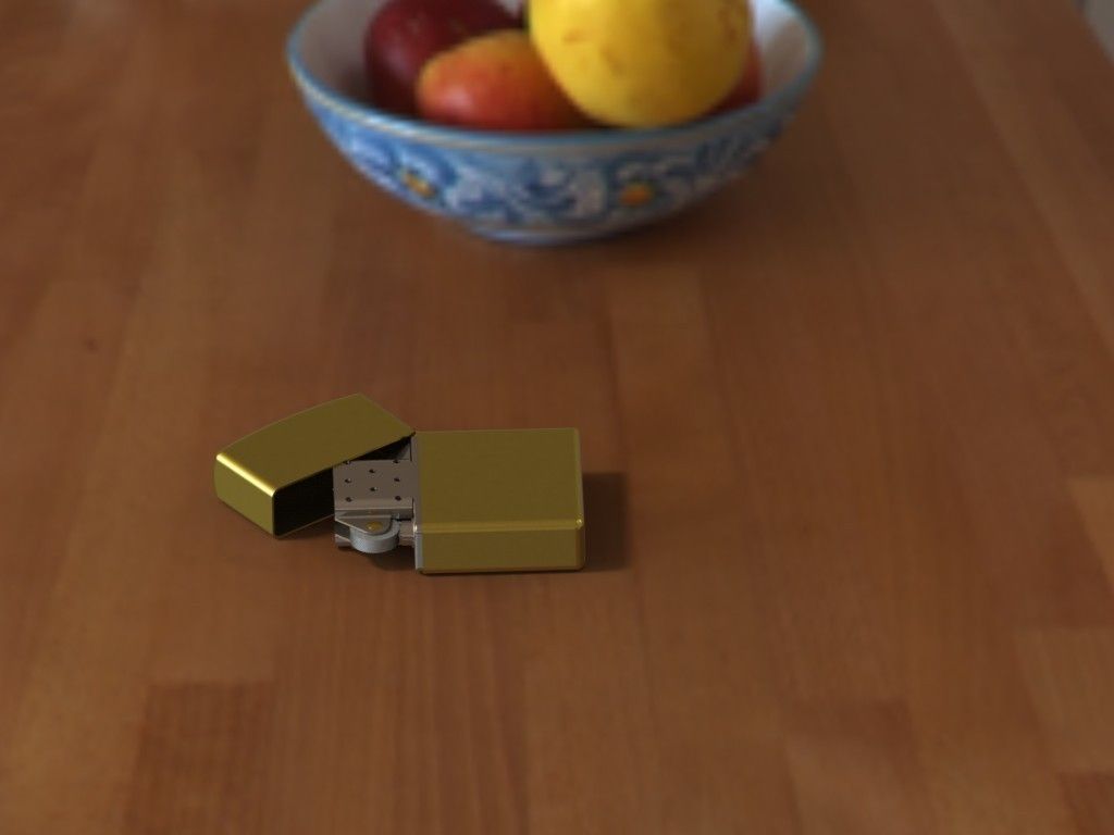 Lighter Free 3D model_2