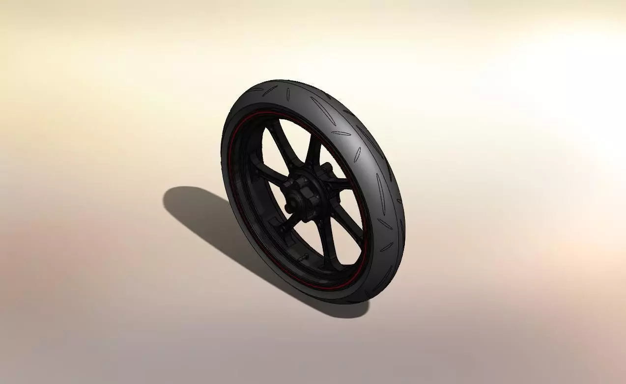 New 17 Front Wheel Free 3D model