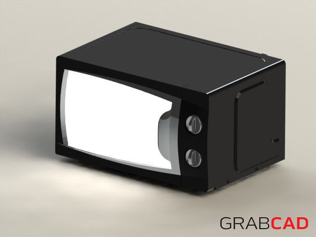 Microwave oven Free 3D model_1