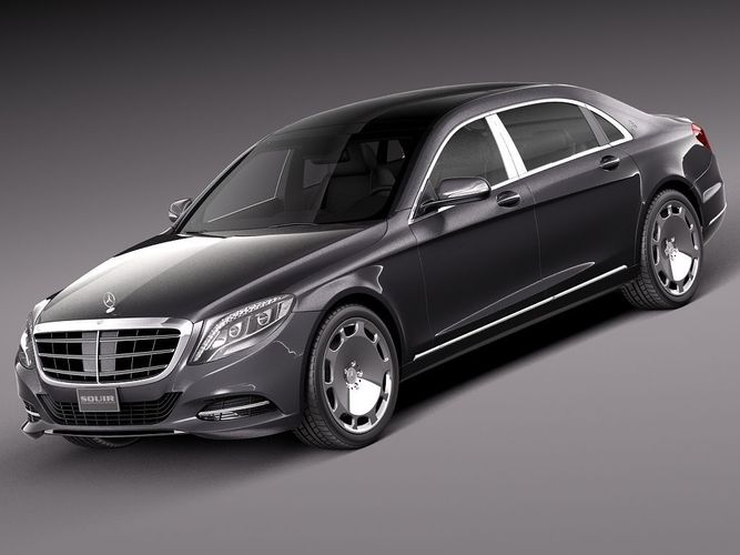 Mercedes-Benz S-Class Maybach 2016 3D model