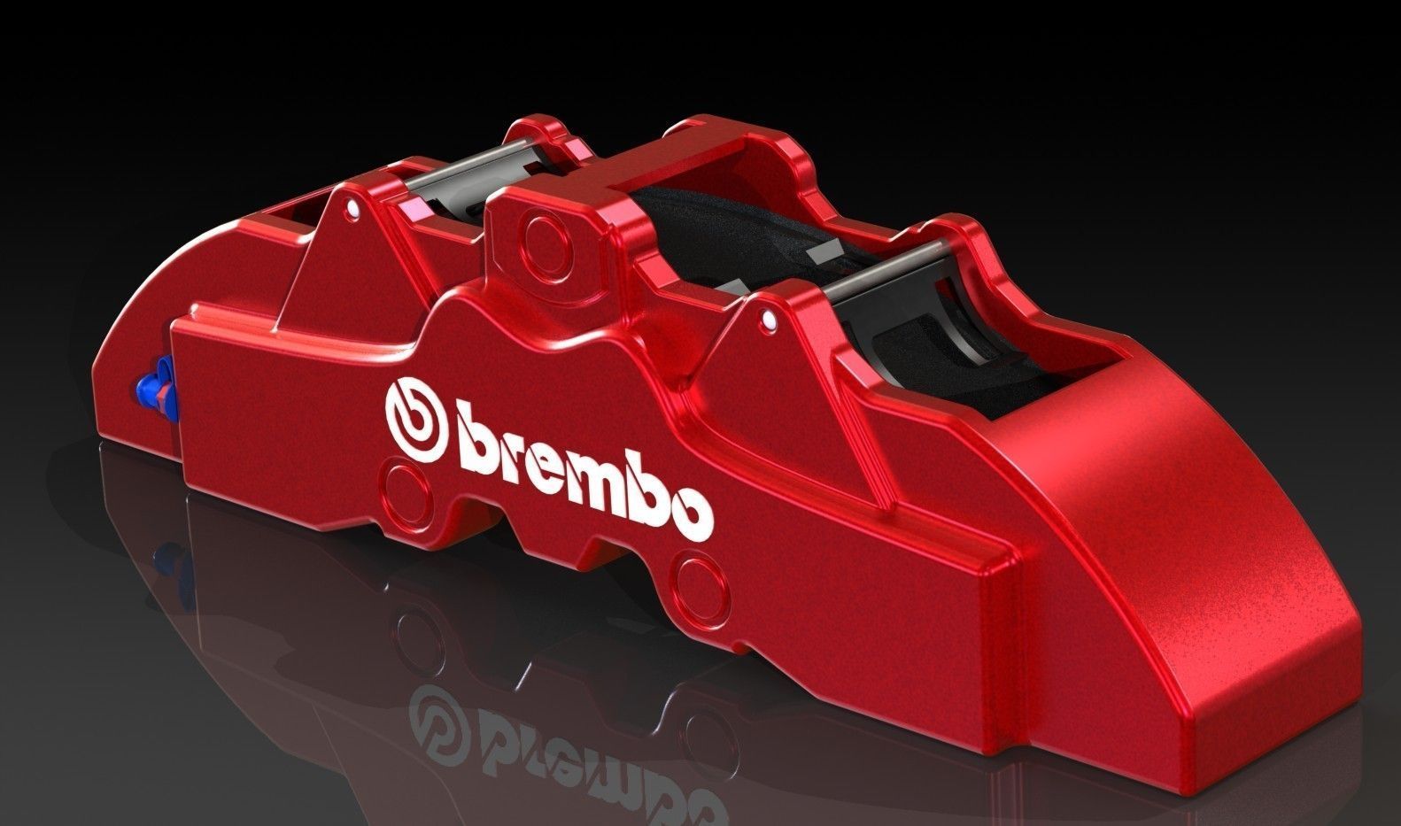 Brake Disc Brembo Free 3D model_11