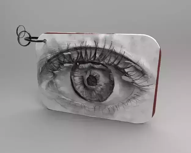 Eye keychain
