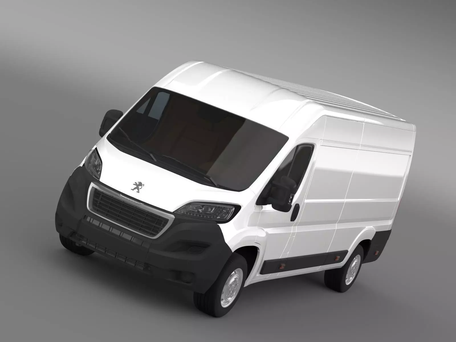 Peugeot Boxer Van L4H2 2017 3D model_0