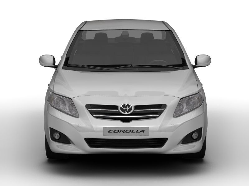 Toyota Corolla 2008 3D model_11
