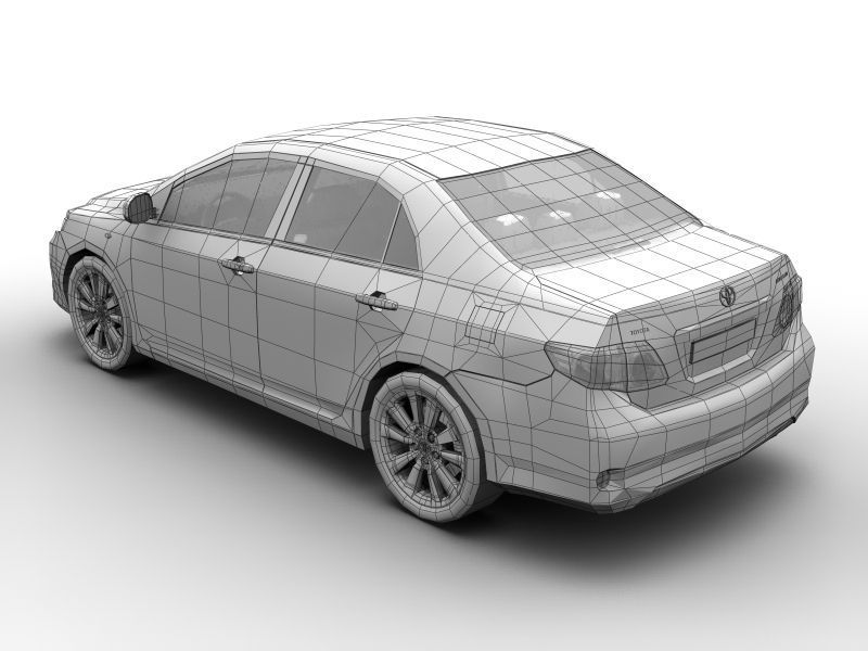 Toyota Corolla 2008 3D model_13