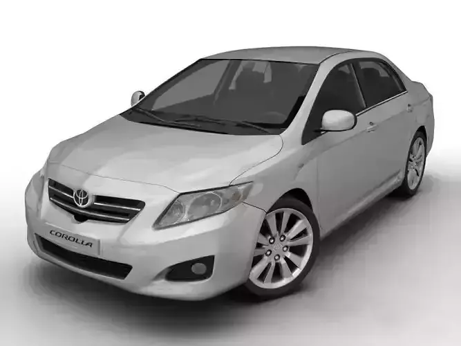 Toyota Corolla 2008 3D model