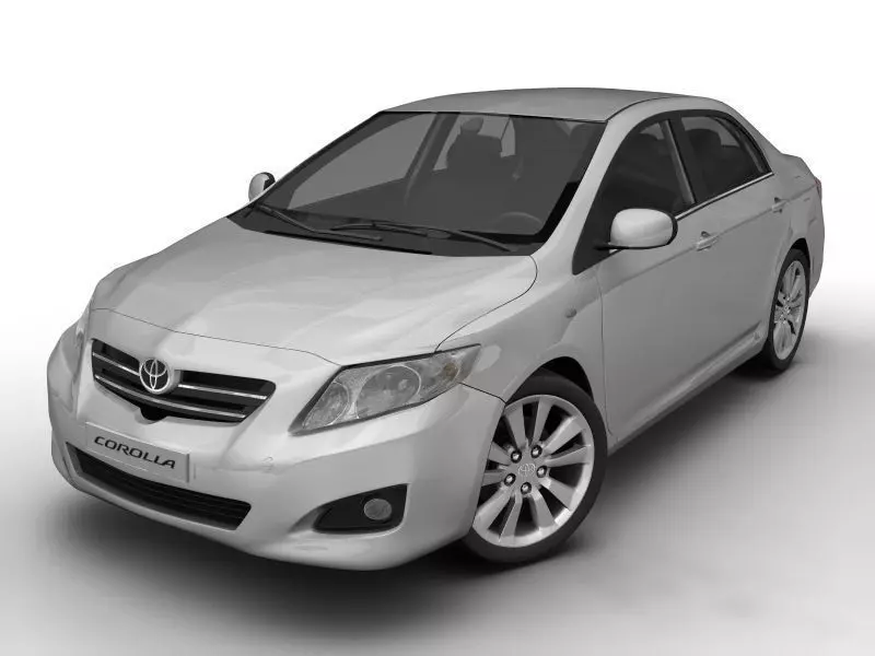 Toyota Corolla 2008 3D model_0