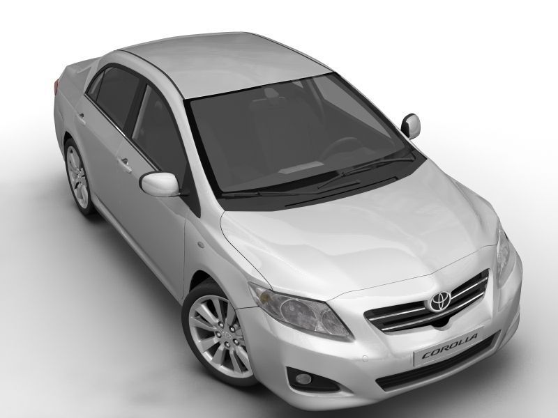 Toyota Corolla 2008 3D model_6