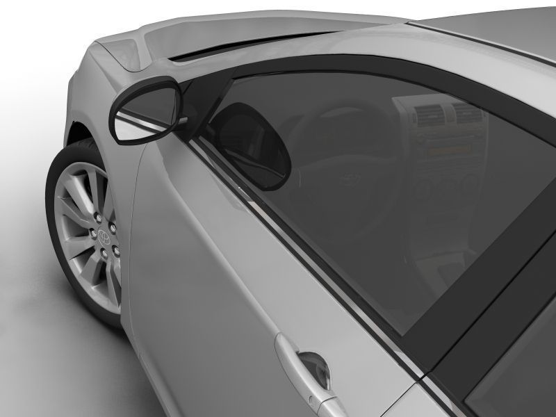 Toyota Corolla 2008 3D model_9