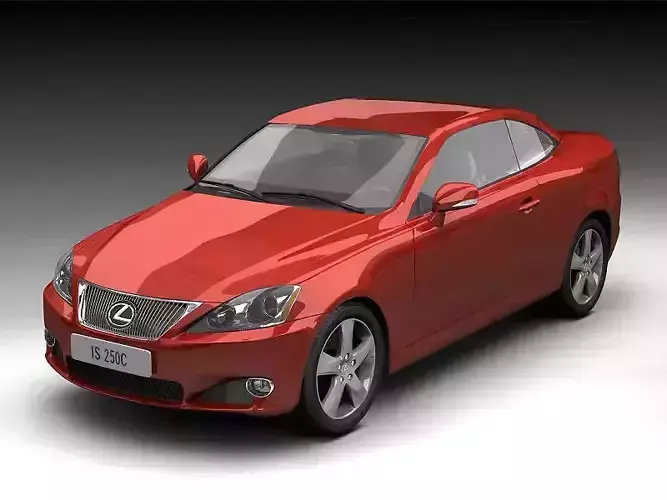 Lexus IS250C Coupe Convertible 2009 3D model