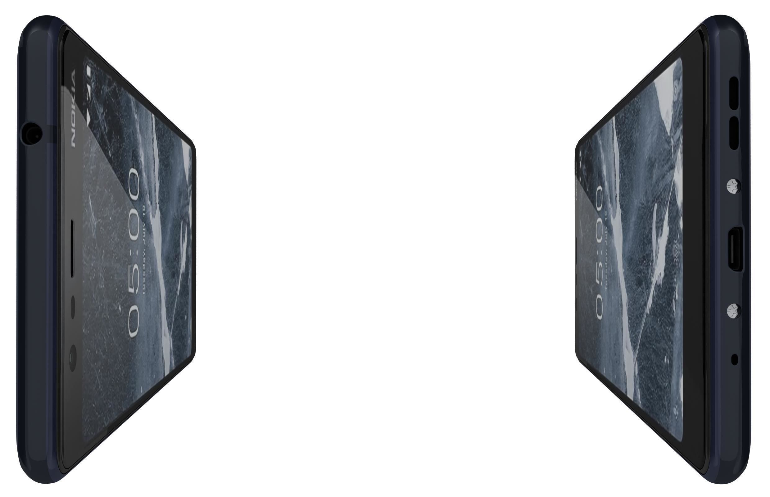 Nokia 5 1 Tempered Blue 3D model_2