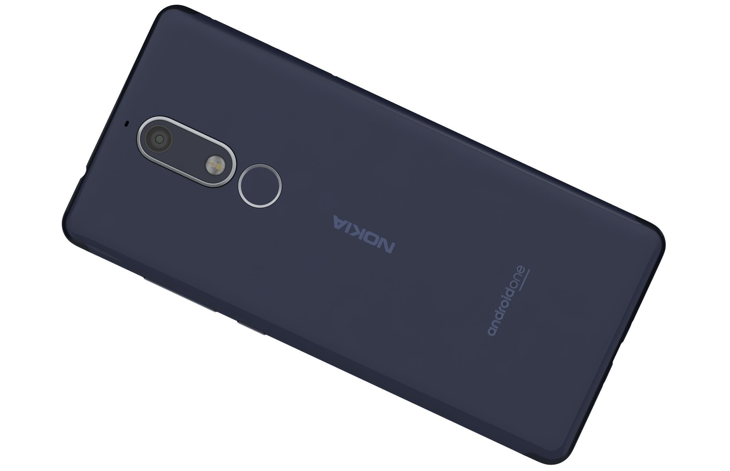 Nokia 5 1 Tempered Blue 3D model_5