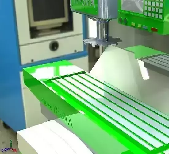 CNC Milling Machine Free 3D model