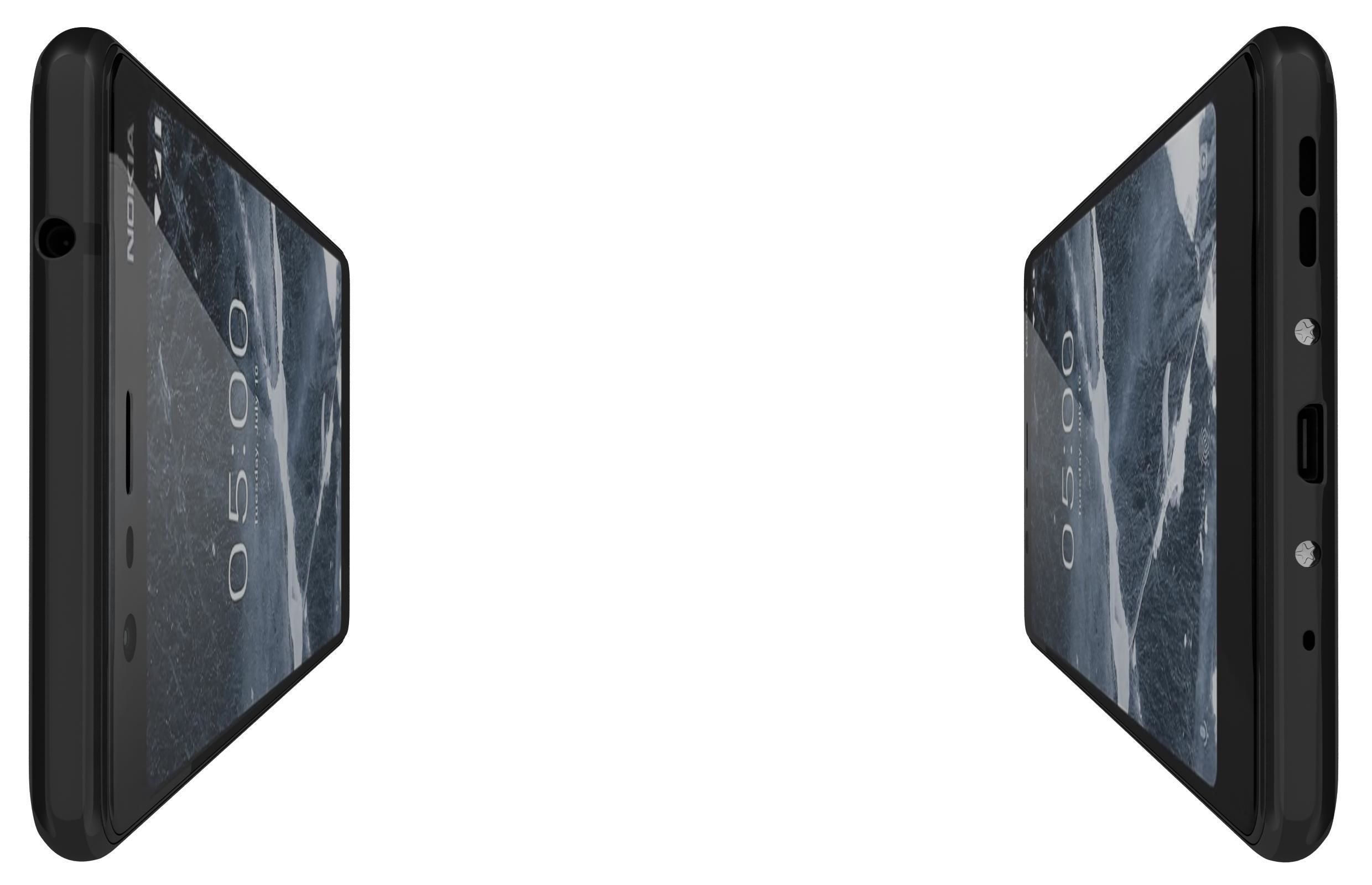 Nokia 5 1 All Colors 3D model_9