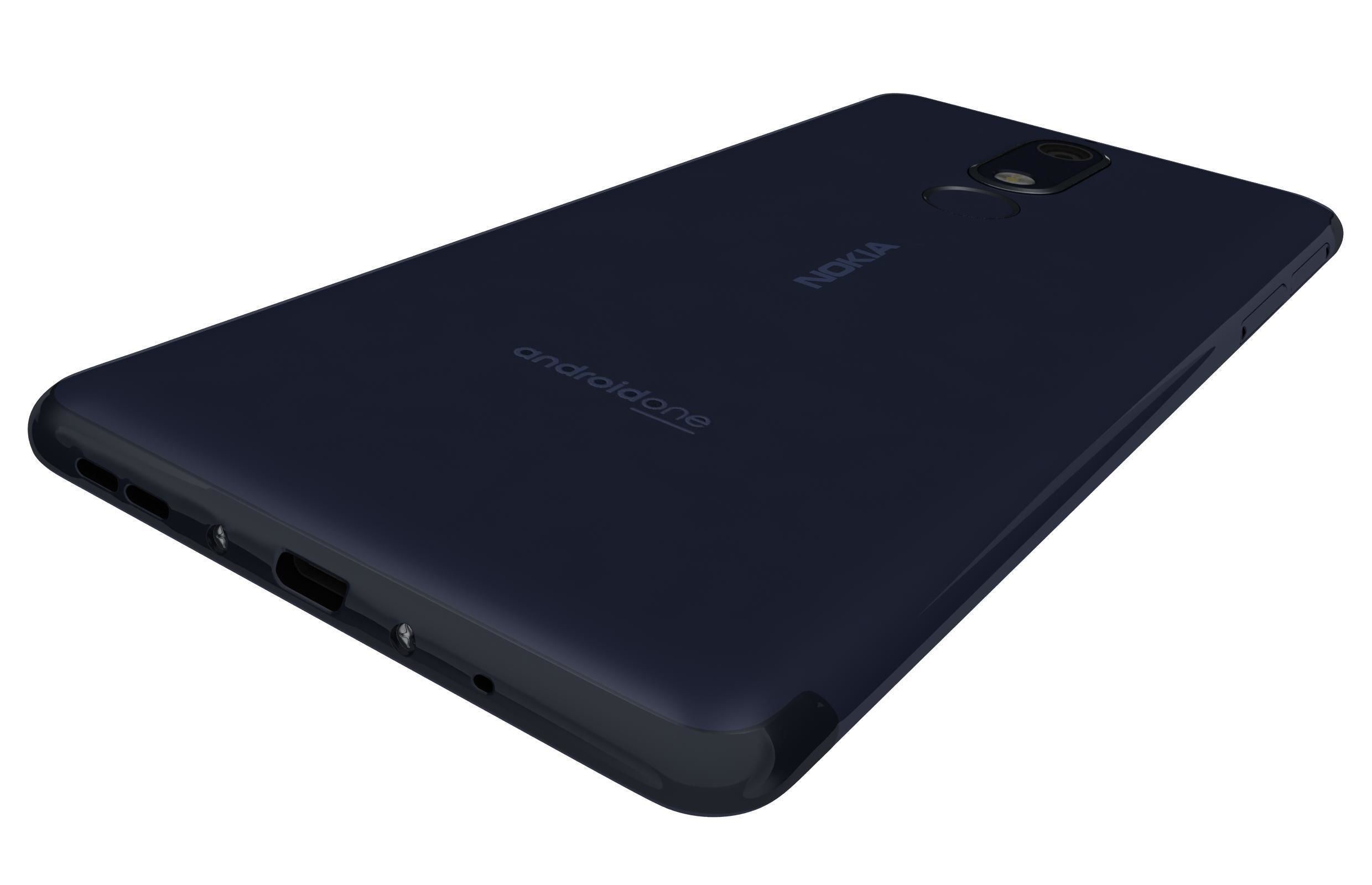 Nokia 5 1 All Colors 3D model_29
