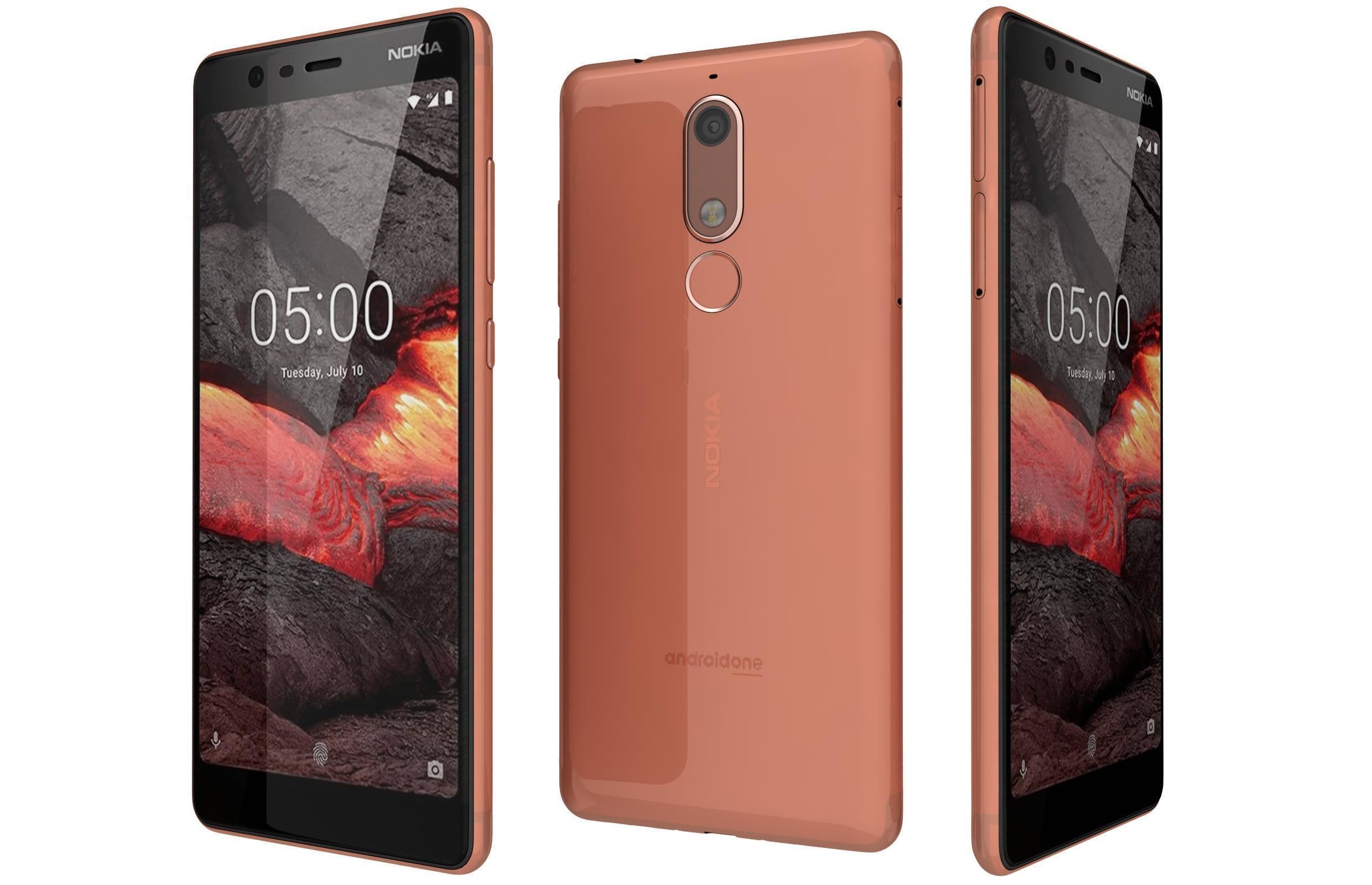 Nokia 5 1 All Colors 3D model_2