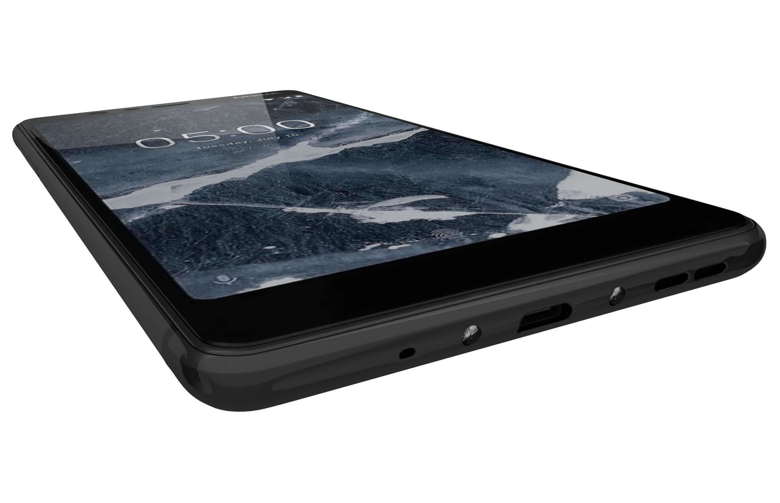 Nokia 5 1 All Colors 3D model_21