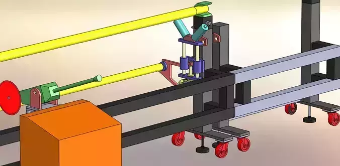 Cutting Machine Free 3D model