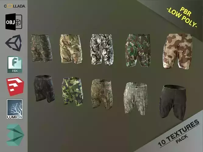 Camouflage Pants 1