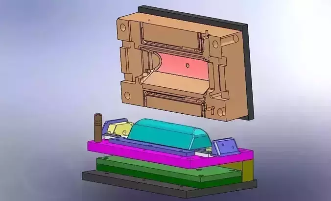 Mold Bucket Free 3D model