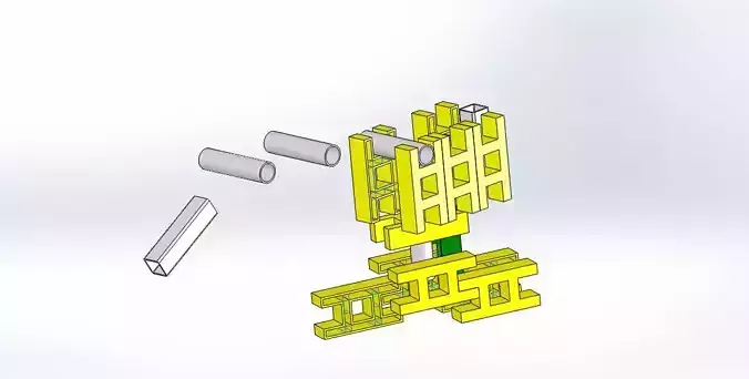 Bechoe pipe with tube Free 3D model