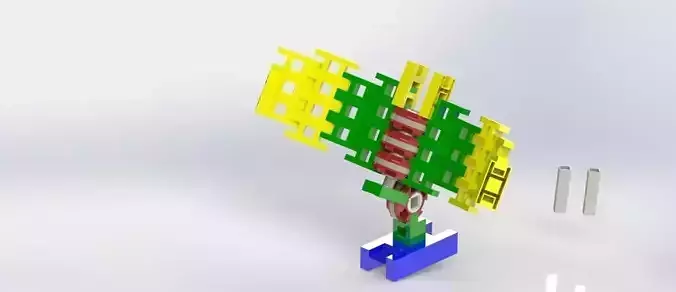 Radar Lego Free 3D model