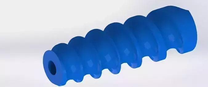 Screw Bottle Feeder Free 3D model