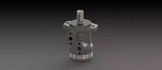 Sauer Danfoss OMP125 Hydraulic Pump Free 3D model