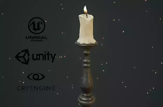 CANDLE MEDIEVAL 