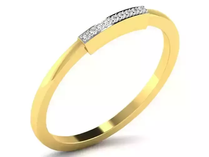 Gold Engagement Ring With Diamonds 50