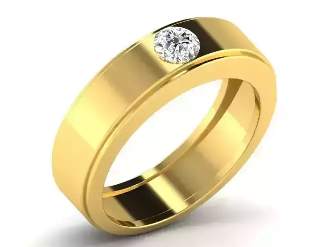 Gold Engagement Ring With Diamonds 51