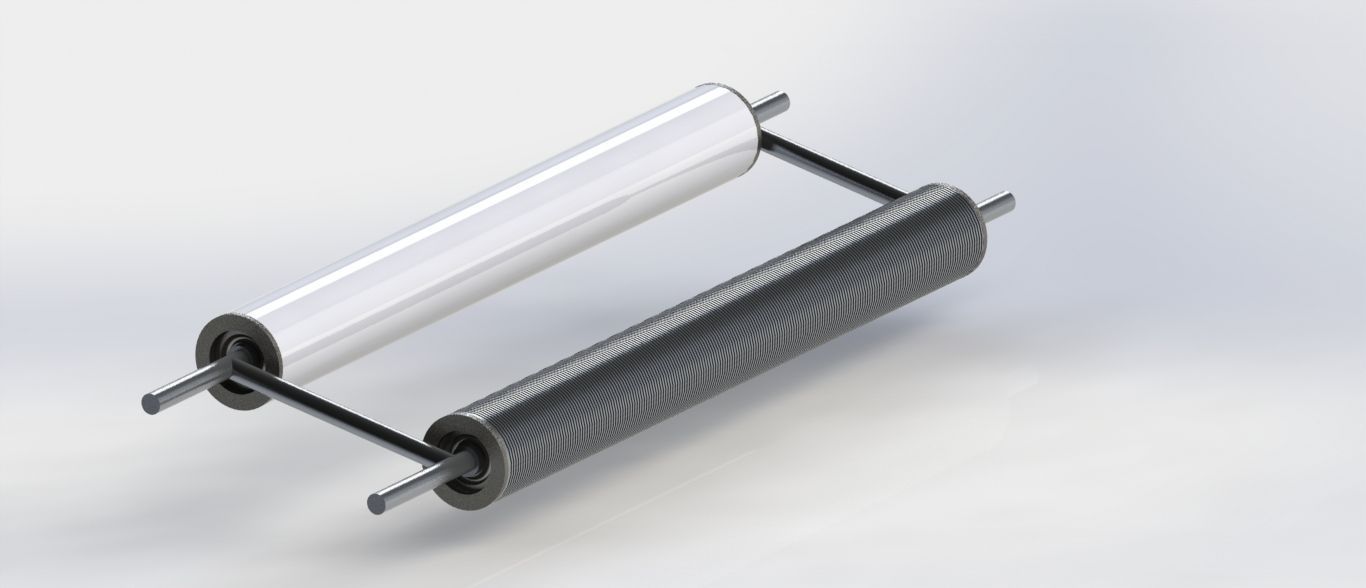 Paper Slitting Machine Free 3D model_10