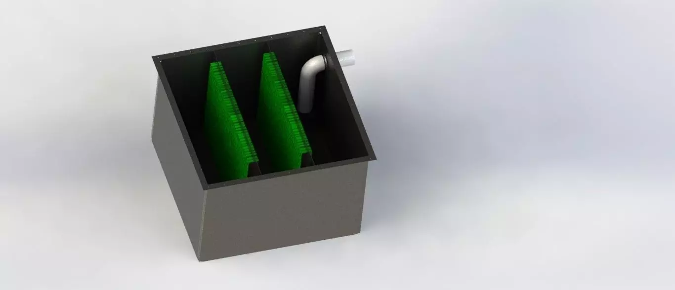 Biodigestor Box Design Free 3D model