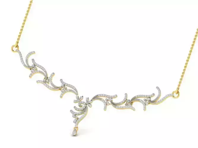 Necklace With Diamonds 4