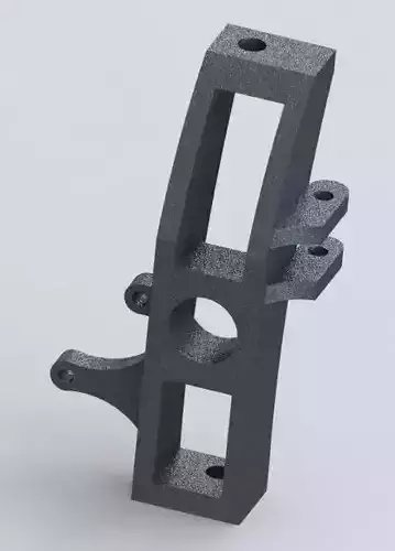 Front Upright for SAE BAJA Free 3D model