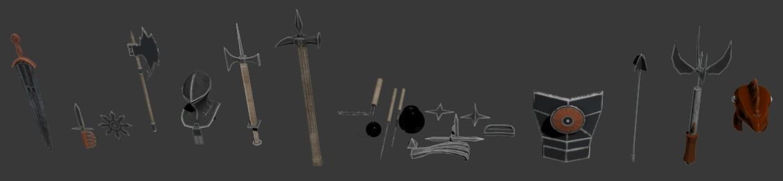 My 3D Models Low-poly 3D model_7