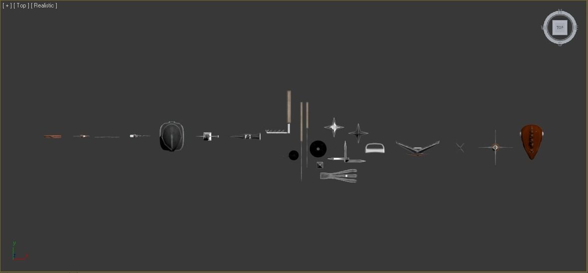 My 3D Models Low-poly 3D model_2