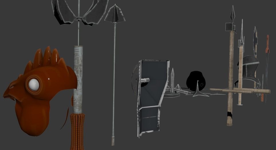 My 3D Models Low-poly 3D model_11