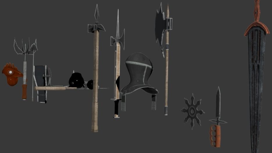 My 3D Models Low-poly 3D model_9