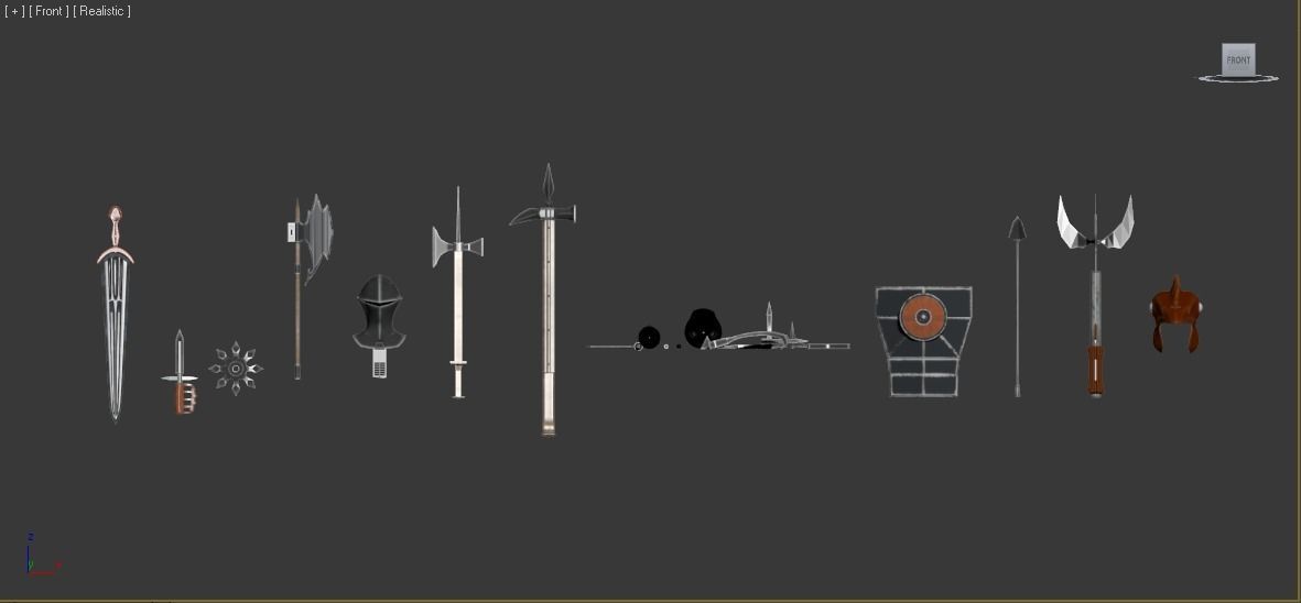 My 3D Models Low-poly 3D model_4