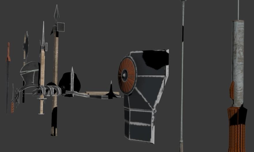 My 3D Models Low-poly 3D model_8