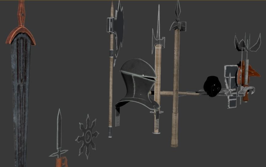 My 3D Models Low-poly 3D model_10