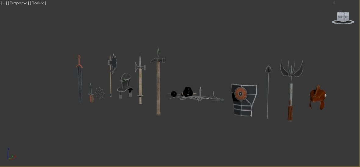 My 3D Models Low-poly 3D model_5