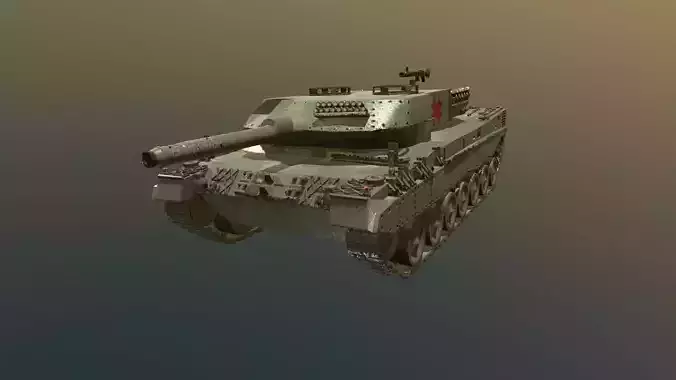 Leopard 2 tiger tank