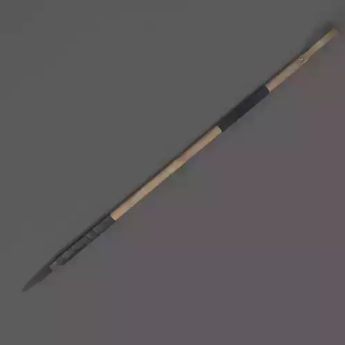 Medieval Spear 3D model