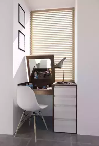 Bedroom vanity furniture  3D model