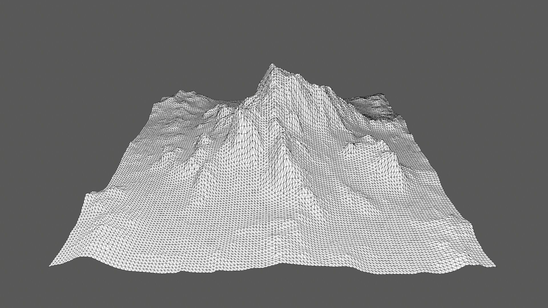 ice 4 mountain Low-poly 3D model_15