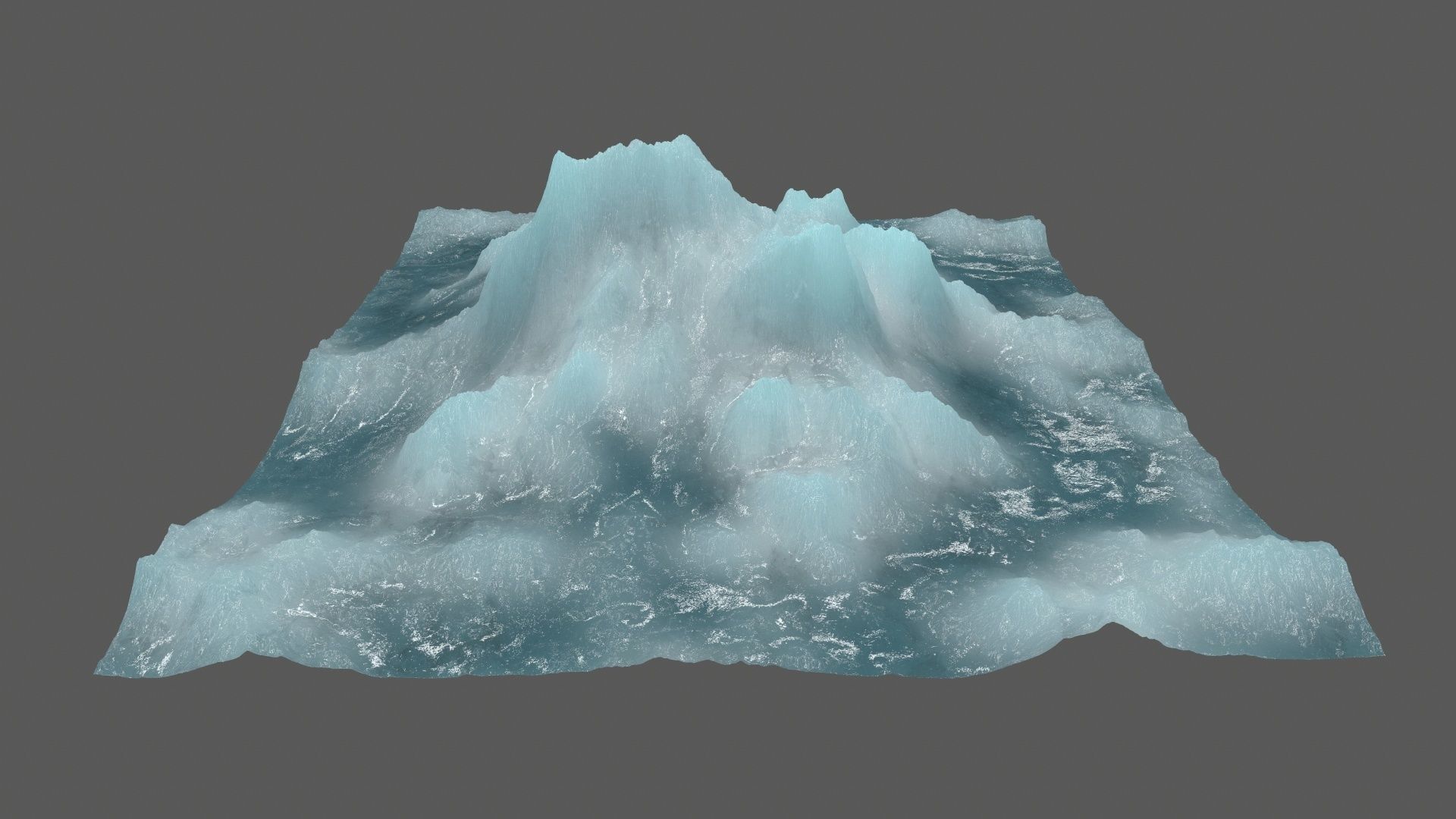 ice 5 iceberg 3D model_7