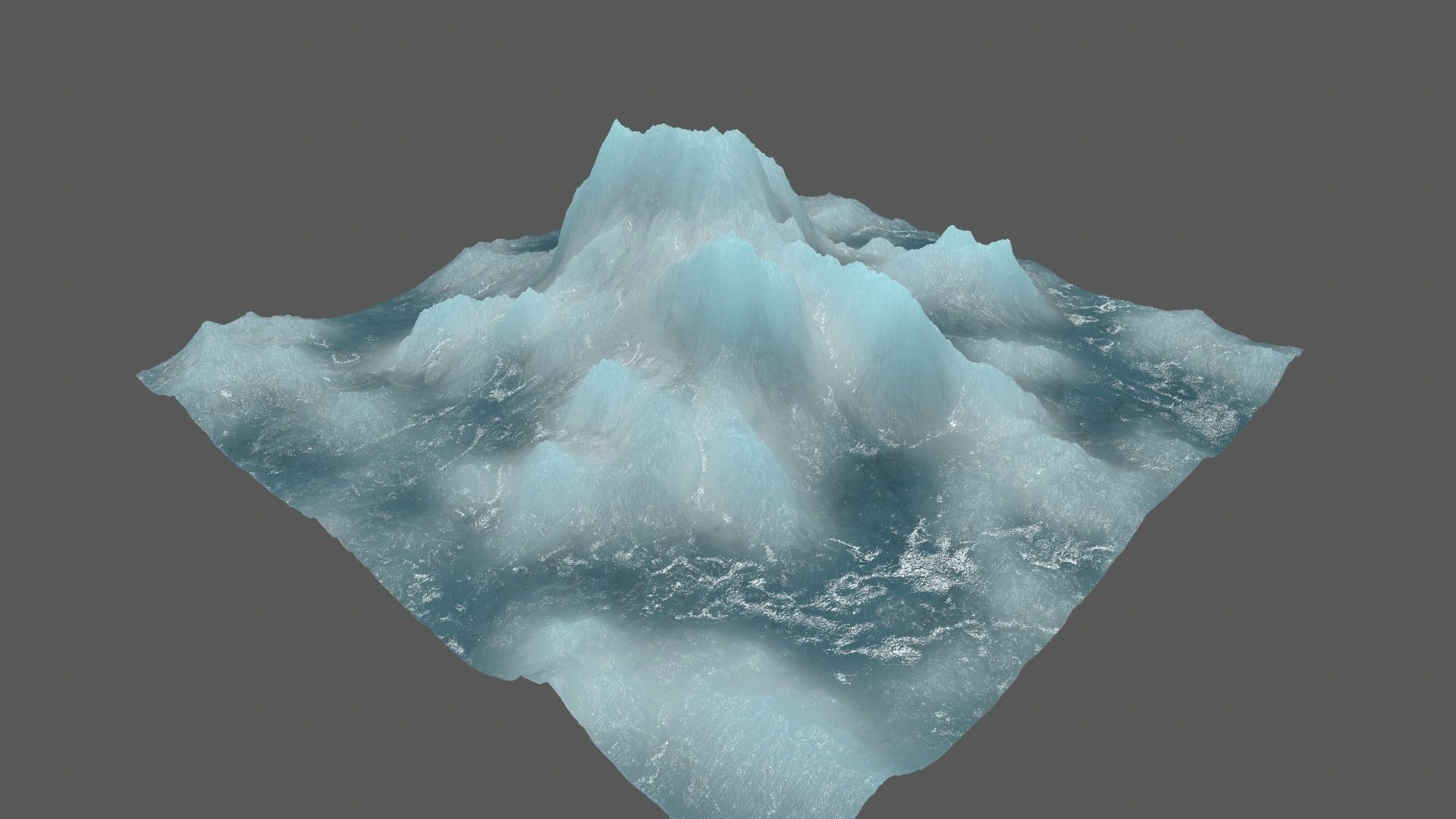 ice 5 iceberg 3D model_10