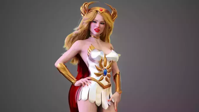 She-Ra And SwiftWind 3D model